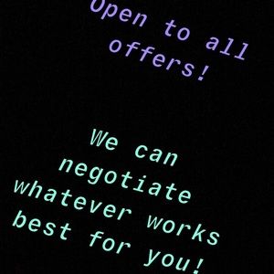 ‼️OPEN TO ALL OFFERS ‼️